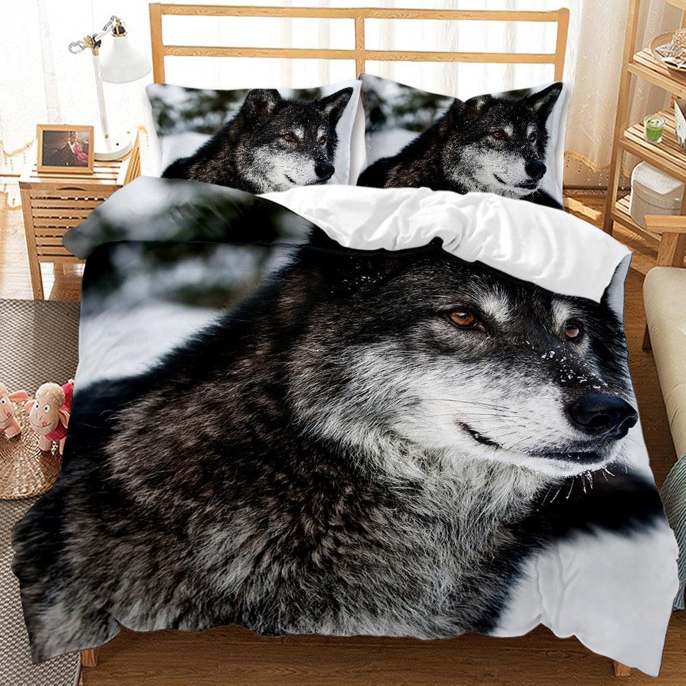 Wild Wolf Duvet Cover