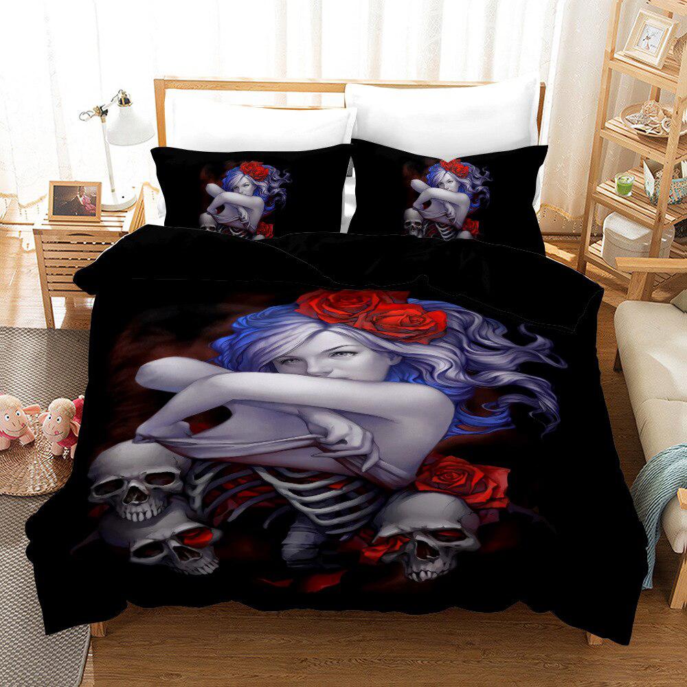 Women's skeleton duvet house